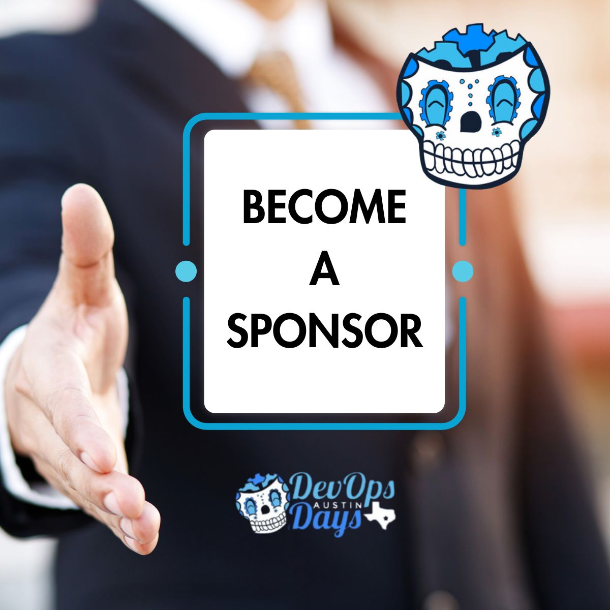 Become a sponsor post with extended handshake image