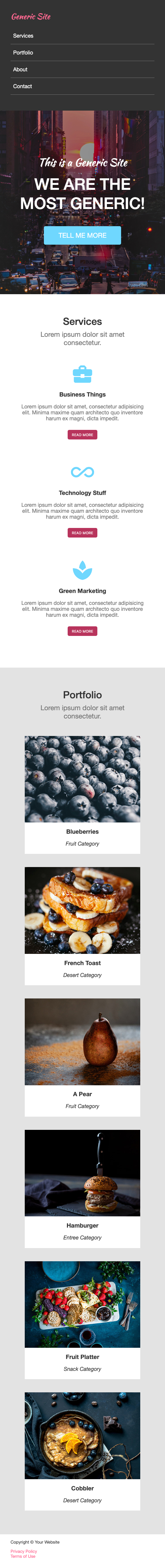 Mobile Screen Mockup